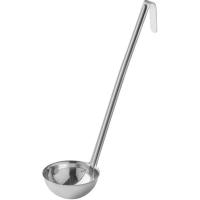 LADLE, ONE-PIECE 8 OZ S/S