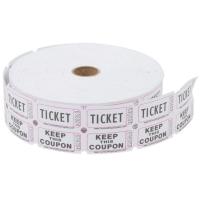 TICKET,RAFFLE 2PT GREY 2000/RL