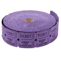 TICKET,RAFFLE 2PT PURPLE 2000/