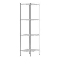 KIT,4 SHELF 18X24X74 NSF CHROM