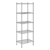 KIT, 5-SHELF 18X24 CHROME 72"P