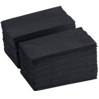 NAPKIN,DINNER 15X17 2PLY BLK 1