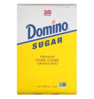 SUGAR, DOMINO GRANULATED 25LB