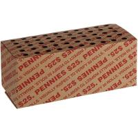 BOX,STORAGE COIN PENNIES $25 5