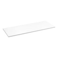 18"X 48" POLY TABLE TOP  WHITE