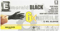 GLOVE,2XL NITRILE,6MIL BLACK
