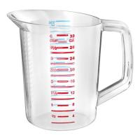 CUP,MEASURING 1QT PLASTIC CLR