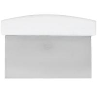 SCRAPER,DOUGH CUTTER 6X4.5 SS