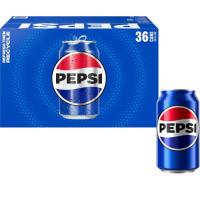 SODA,PEPSI 12OZ CANS 36PK
