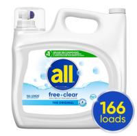DETERGENT,LIQ ALL FREE/CLR 250