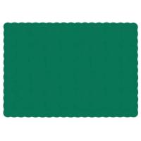 PLACEMAT,10X14 HUNTER GREEN 1M