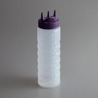 BOTTLE,SQUEEZE 24OZ 3-TIP CLR