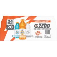 GATORADE,ZERO VARIETY PK 20OZ/