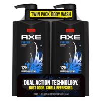 WASH,BODY AXE F/MEN 28OZ/2-PK