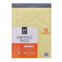 PAD,WRITING CANRY 8-1/2X11 15/