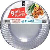 PLATE, 9" CLEAR PLATE