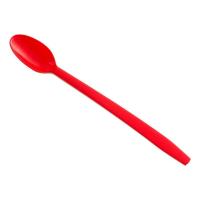 SPOON, SODA/SUNDAE 8" RED 50/P