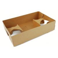 TRAY,CARRY 4CUP 10X6.5X2.5 250