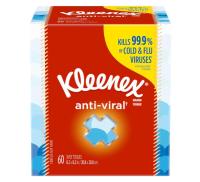 TISSUE,KLEENEX ANTI-VIR 68CT/2