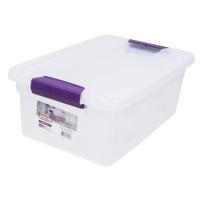 BOX,STORAGE 15Q CLR LATCH 2/PK