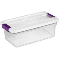 BOX,LATCH 6QT CLEARVIEW 12/PK