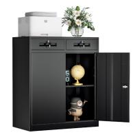CABINET,STORAGE METAL 2 DRW BL