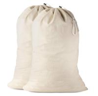 BAG,LAUNDRY COTTON HD W/DRAW 2