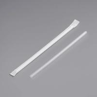 STRAW,WRAPPED JUMBO 10.25 CLR