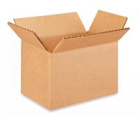 BOX,6X4X4 CORRUGATED 25/BDL