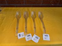 CURV 10" BUFFET SPOON 3OZ CLEA