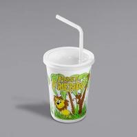 CUP,KIDS 12OZ, CUP.LID,STRAW