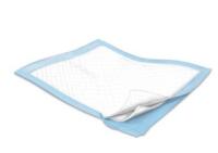 LIGHT BLUE SPUNBOUND/POLYPROPYLENE MODERATE ABSORBECY BASIC UNDERPAD 23X36"