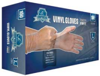 VINYL GLOVE POWDER FREE,LARGE