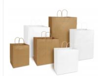 Duro Cargo 70# Twist Handle Bag White 18"x7"x18.75" 200/CT