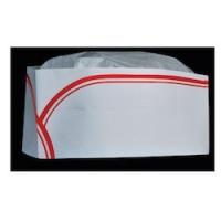 HAT,PAPER,OVERSEAS,RED,100/CT