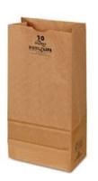 12# GROCERY KRAFT BAG