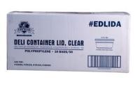 DELI CONTAINER LID,CLEAR