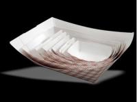 FOOD TRAY,1LB RED PLAID,1M/CT