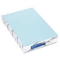 Recycled Colored Paper, 20lb, 11 x 17, Blue, 500 Sheets/Ream