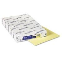 Recycled Colored Paper, 20lb, 11 x 17, Canary, 500 Sheets/Ream