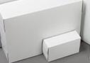BOX,CAKE,5.5X2.75X4,WHT,250/CT