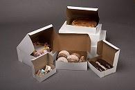 BOX,CAKE,5.5 X4X 3, WHT,250/CT