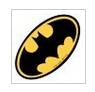 STICKER, BATMAN LOGO