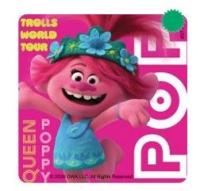 STICKER, TROLLS WORLD TOUR, RL