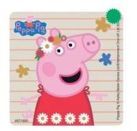 STICKERS, PEPPA PIG, ROLL