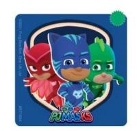 STICKERS, PJ MASK HERO, ROLL