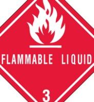 DOT,FLAMMABLE LIQ,4X4 500RL