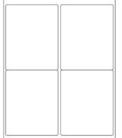 LABELS,LASR,WE,4X5 4UP,400/BX