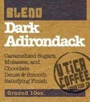 UTICA COFFEE,DK ADIRON,10OZ,BG