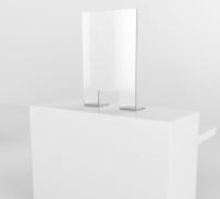 EMPLOYEE GUARD 23"W X28"H